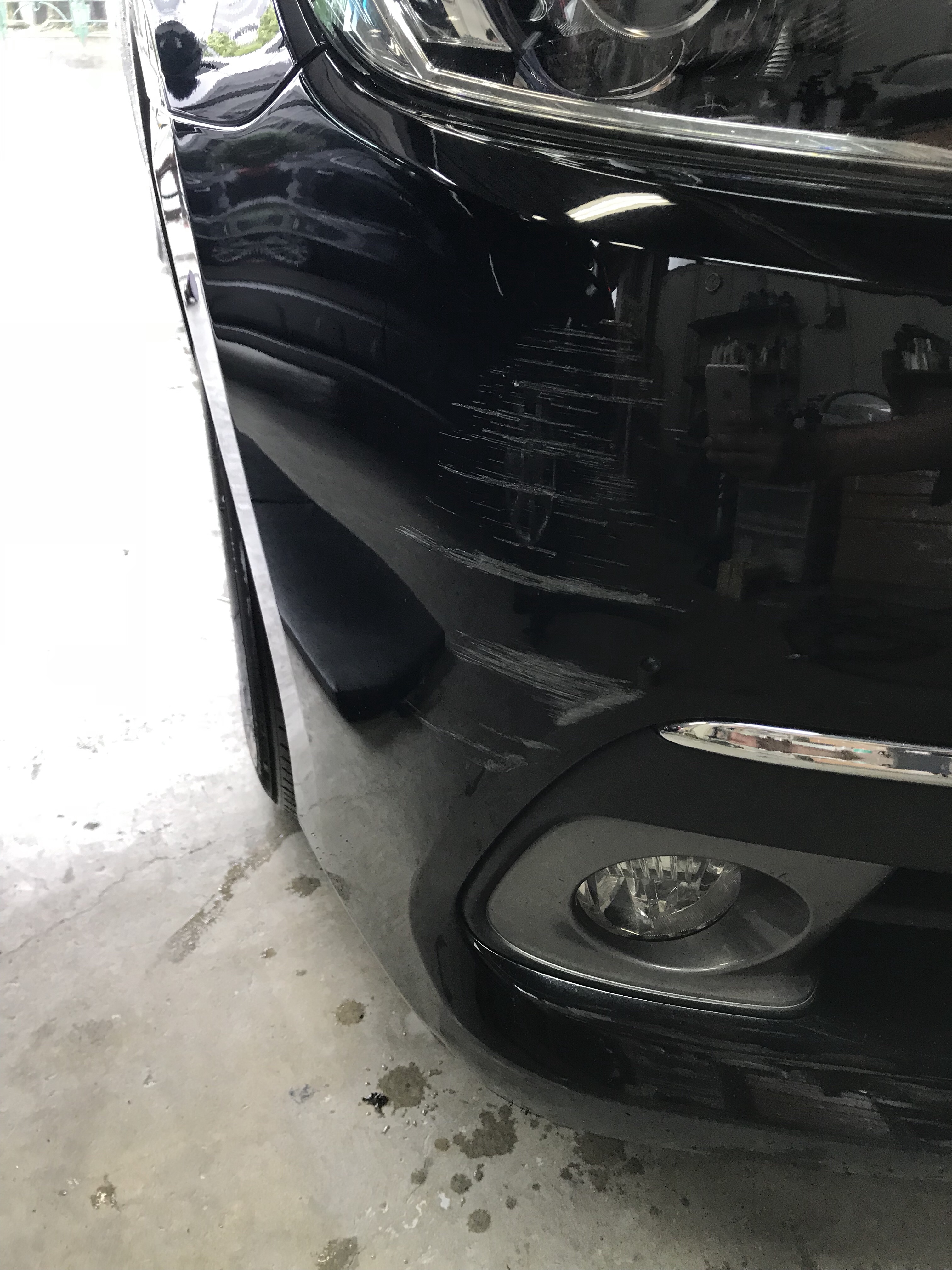 トヨタ クラウン フロントバンパー修理 見積書付き 有限会社小池自動車板金工業所