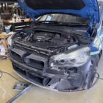 BMW 218i フロントバンパー修理